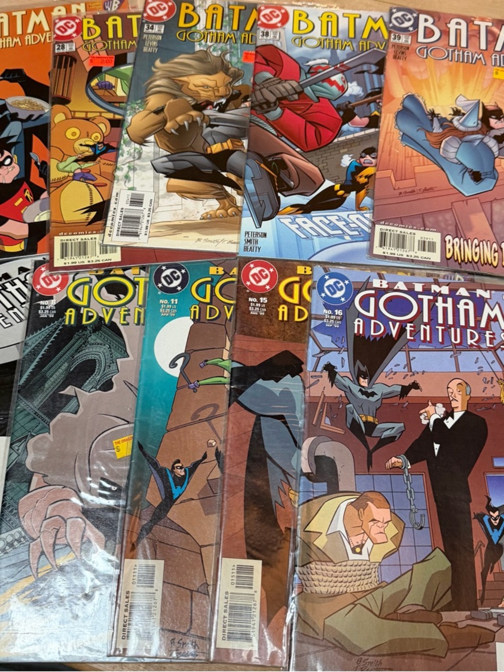 Batman Gotham Adventures Comic Lot